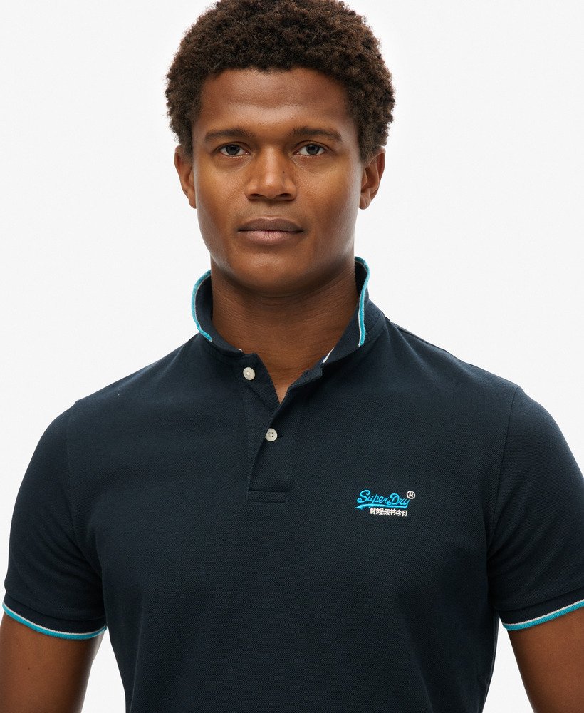 koszulka polo poolside w kolorze eclipse navy