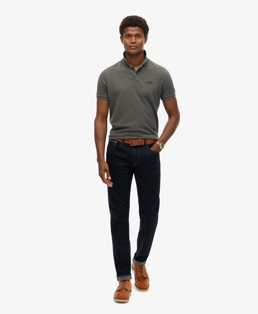 koszulka polo poolside w kolorze rich charcoal marl