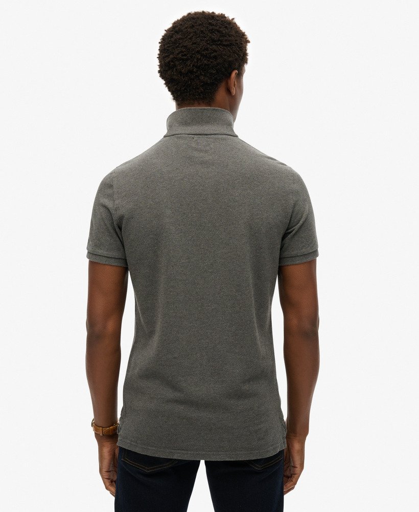 koszulka polo poolside w kolorze rich charcoal marl