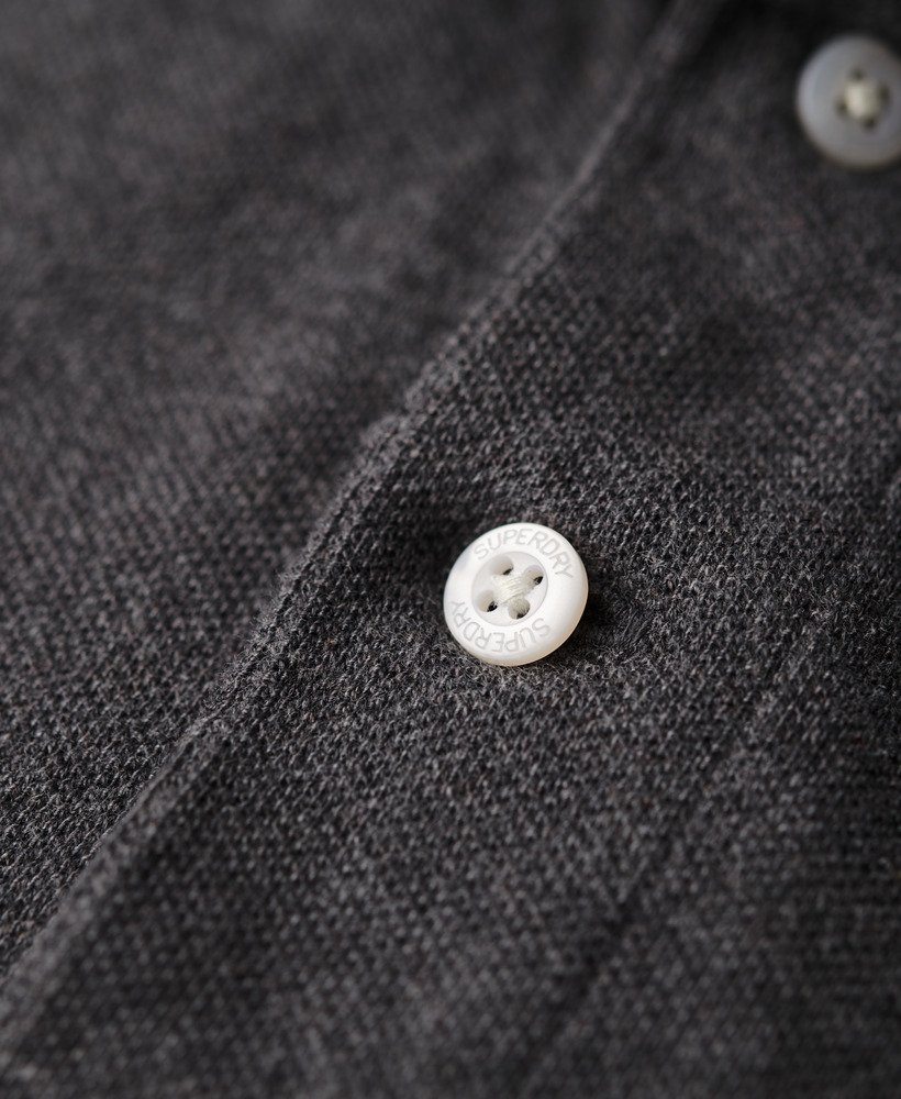 koszulka polo poolside w kolorze rich charcoal marl