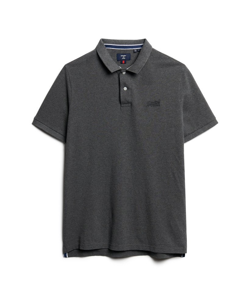 koszulka polo poolside w kolorze rich charcoal marl