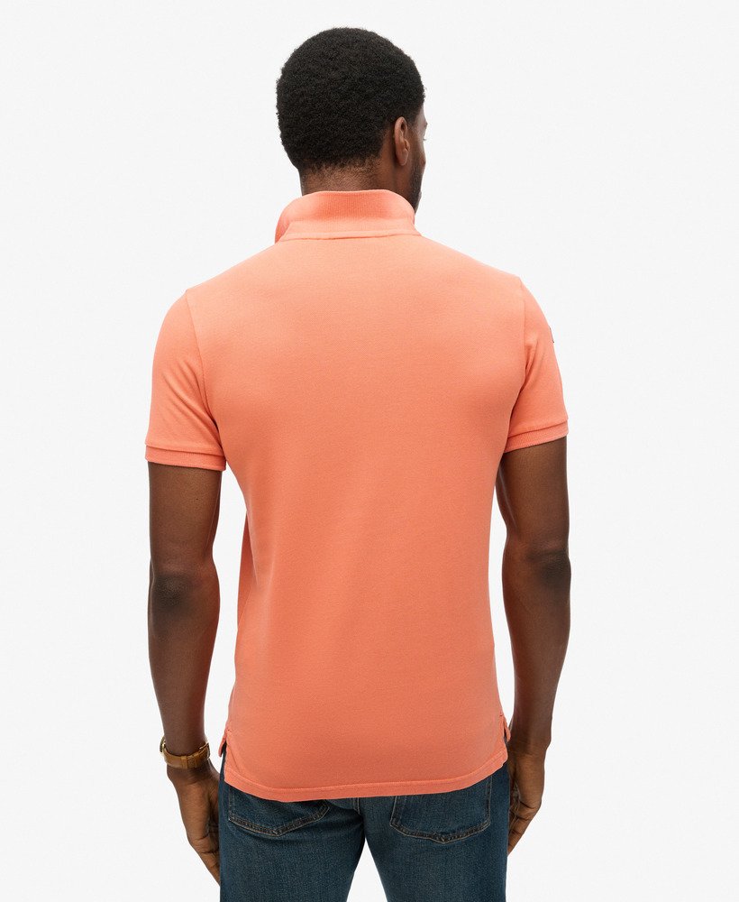 koszulka polo superstate w kolorze sunburst coral