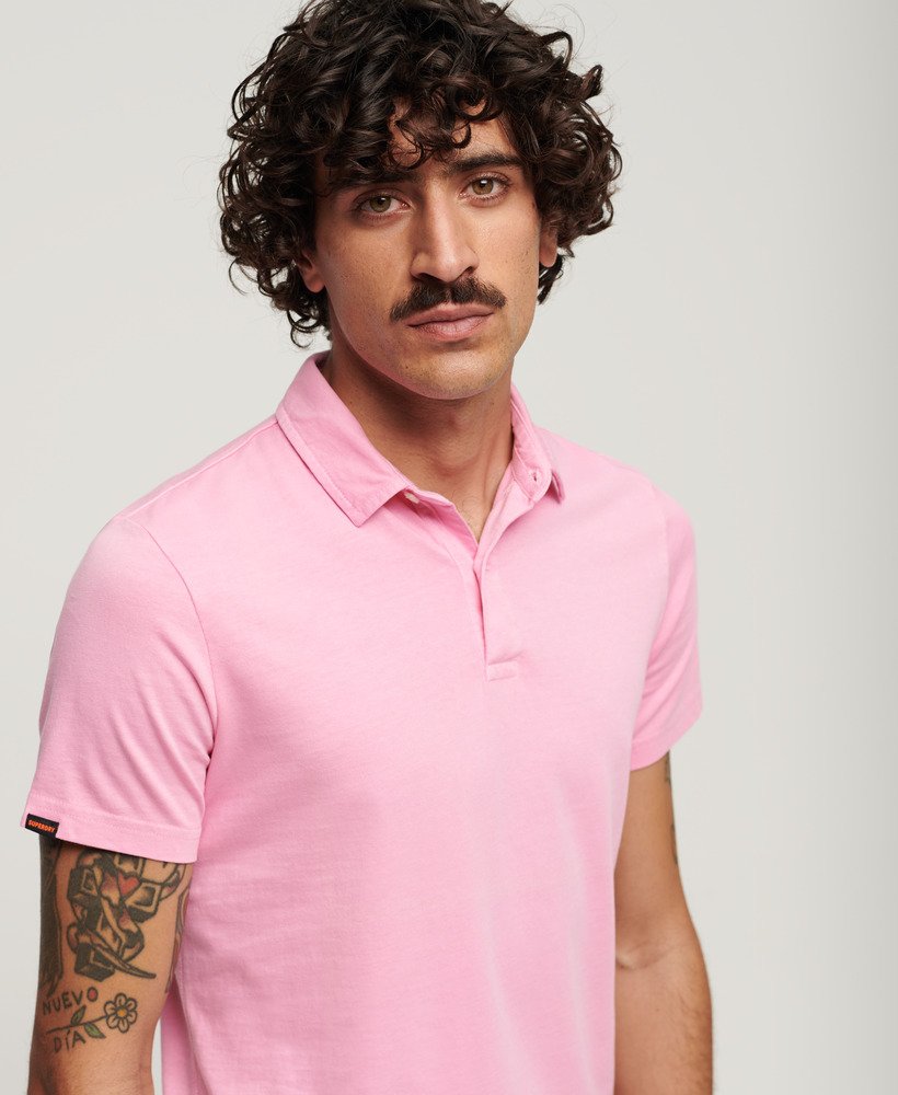 koszulka polo w kolorze marne pink