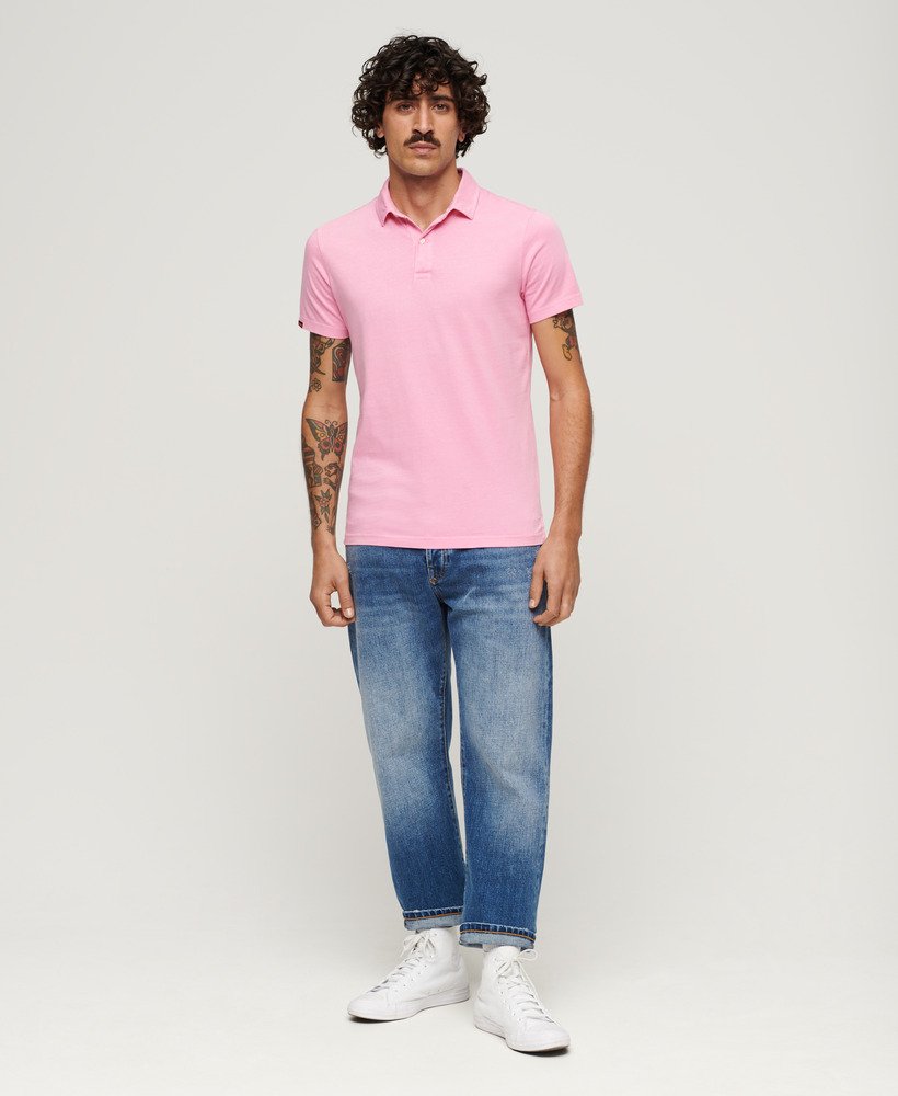 koszulka polo w kolorze marne pink
