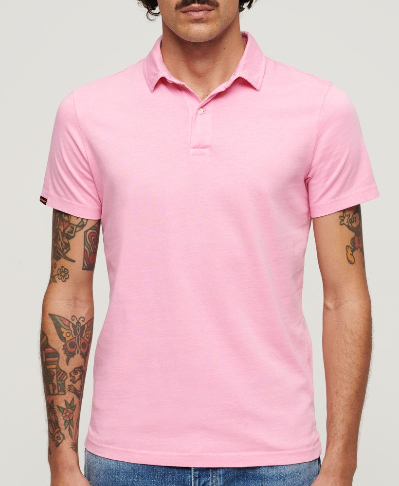koszulka polo w kolorze marne pink