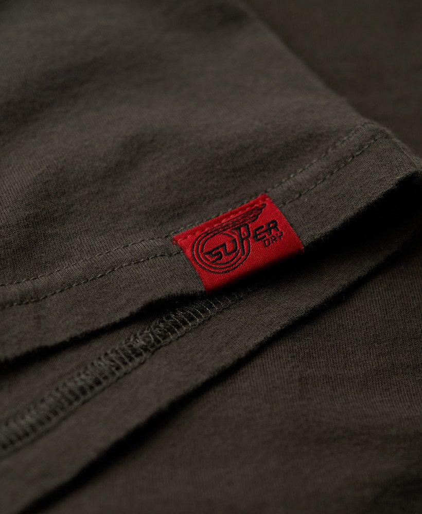 top z grafiką tatuażową w kolorze vintage black