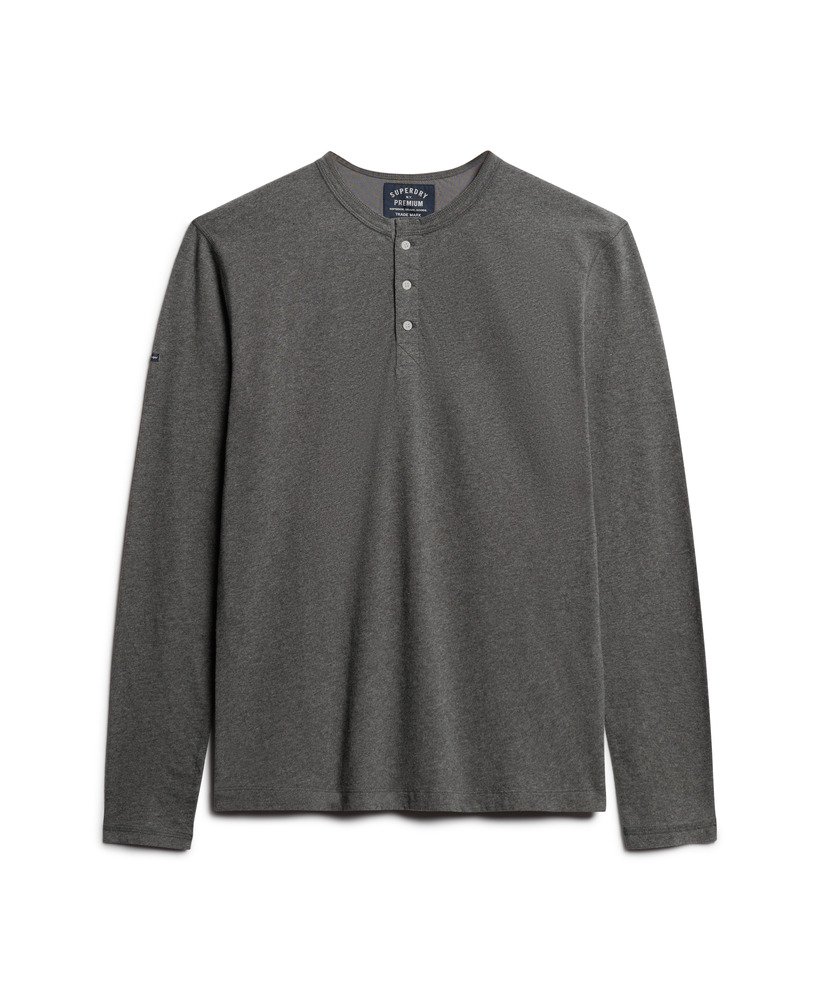 bluzka z długim rękawem w stylu „grand w kolorze cosmo grey marl