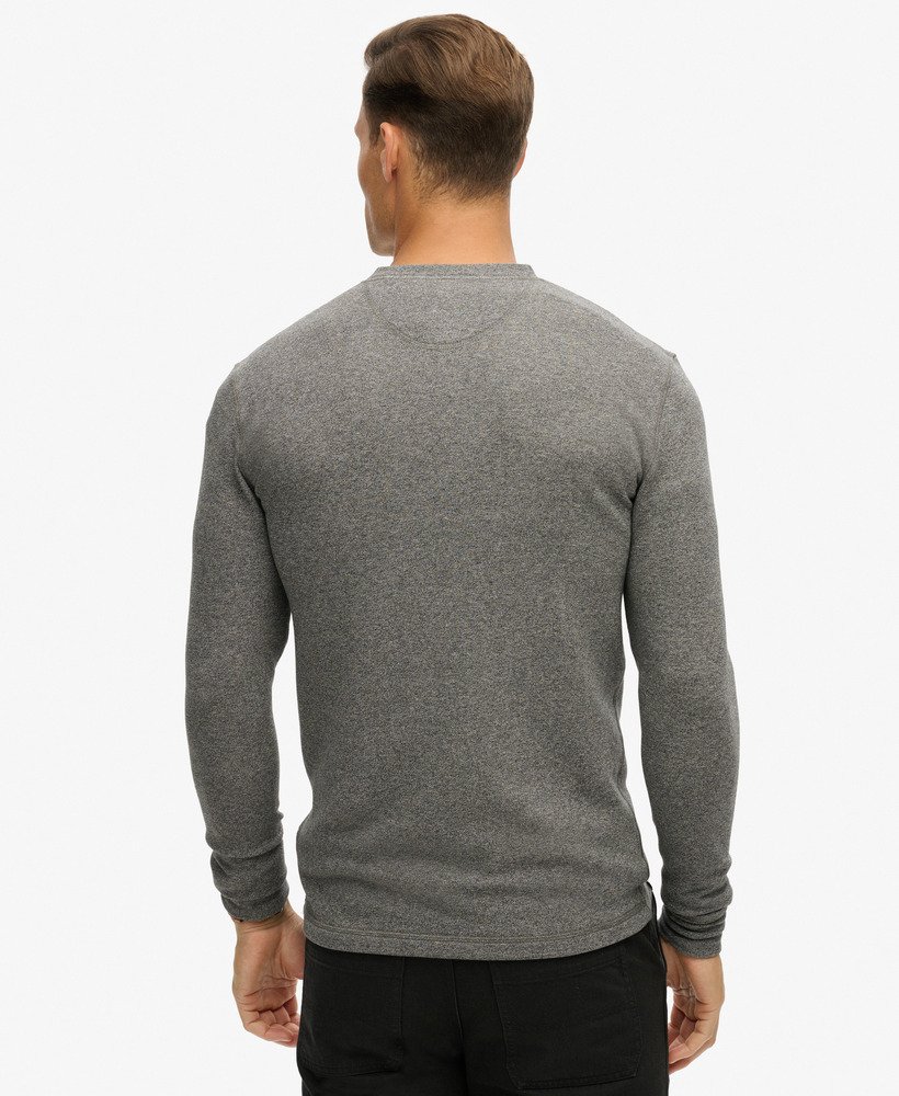 sklep kupiecki - top w stylu grandad w kolorze heritage dark grey grindle