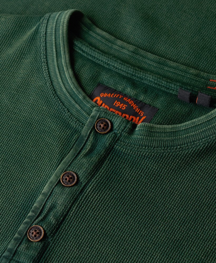 teksturowany top w stylu vintage w kolorze emaliowanym zielonym