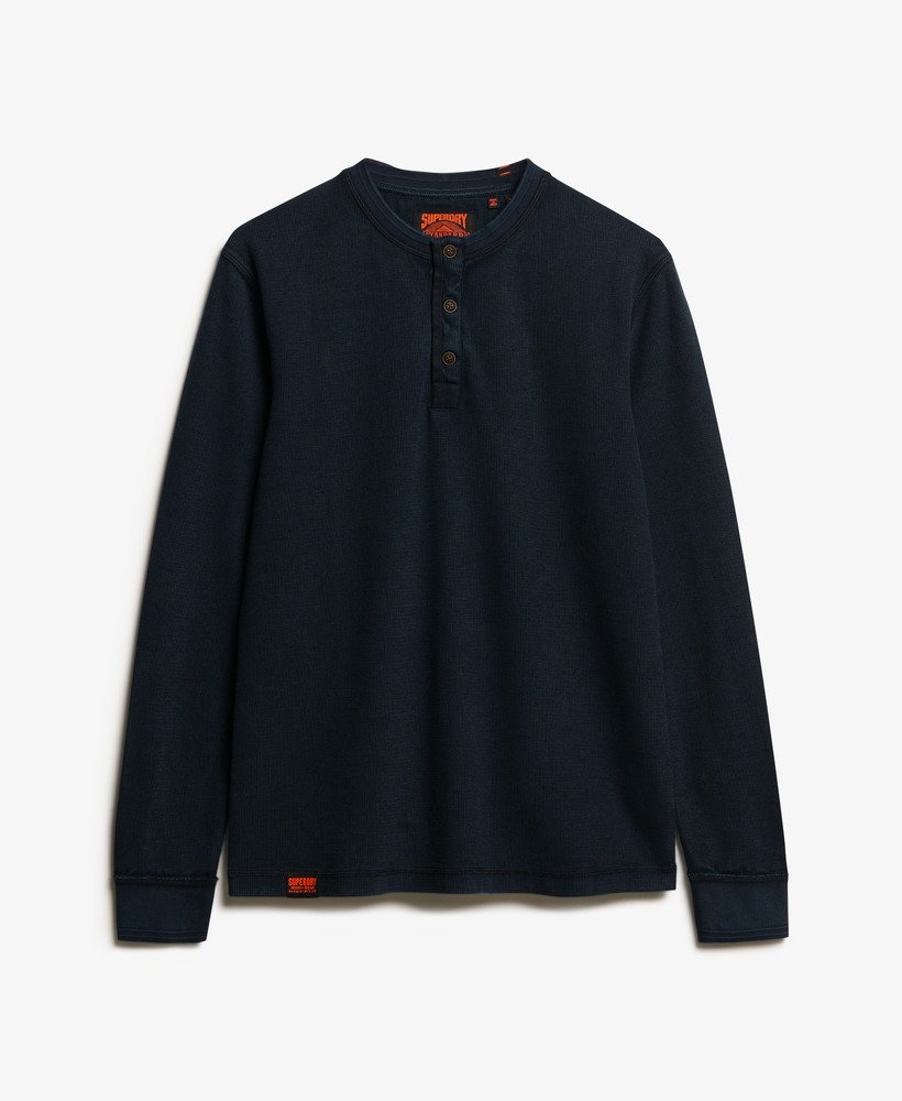 teksturowany top w stylu vintage w kolorze granatowym eclipse