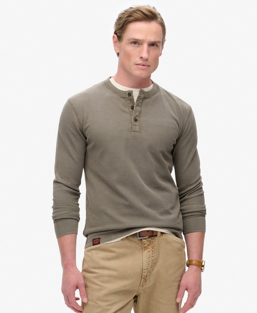 teksturowany top w stylu vintage w kolorze morelowego brązu