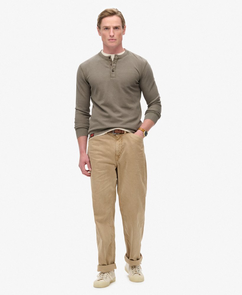 teksturowany top w stylu vintage w kolorze morelowego brązu