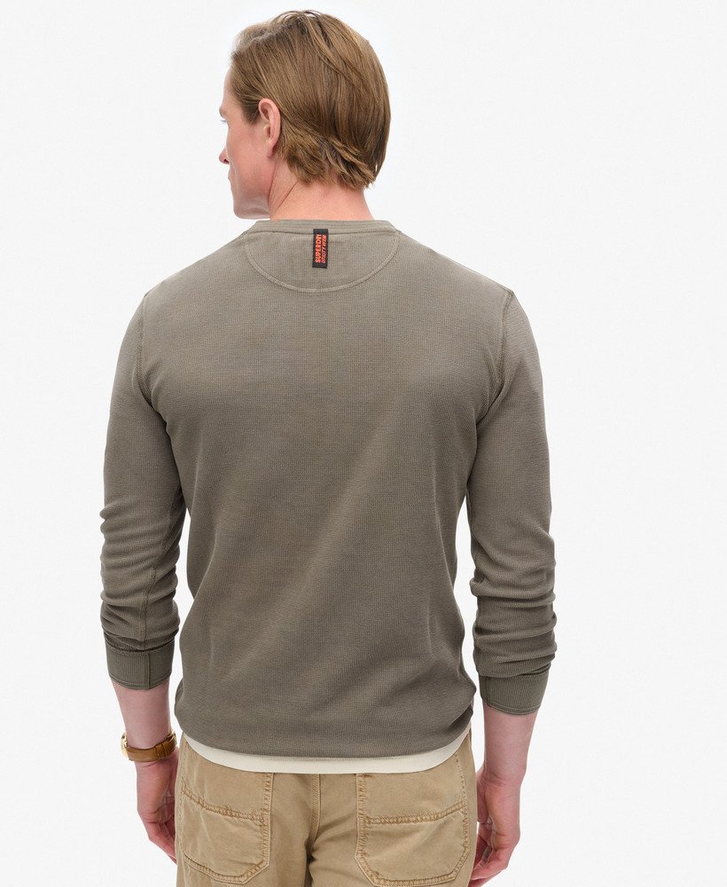 teksturowany top w stylu vintage w kolorze morelowego brązu