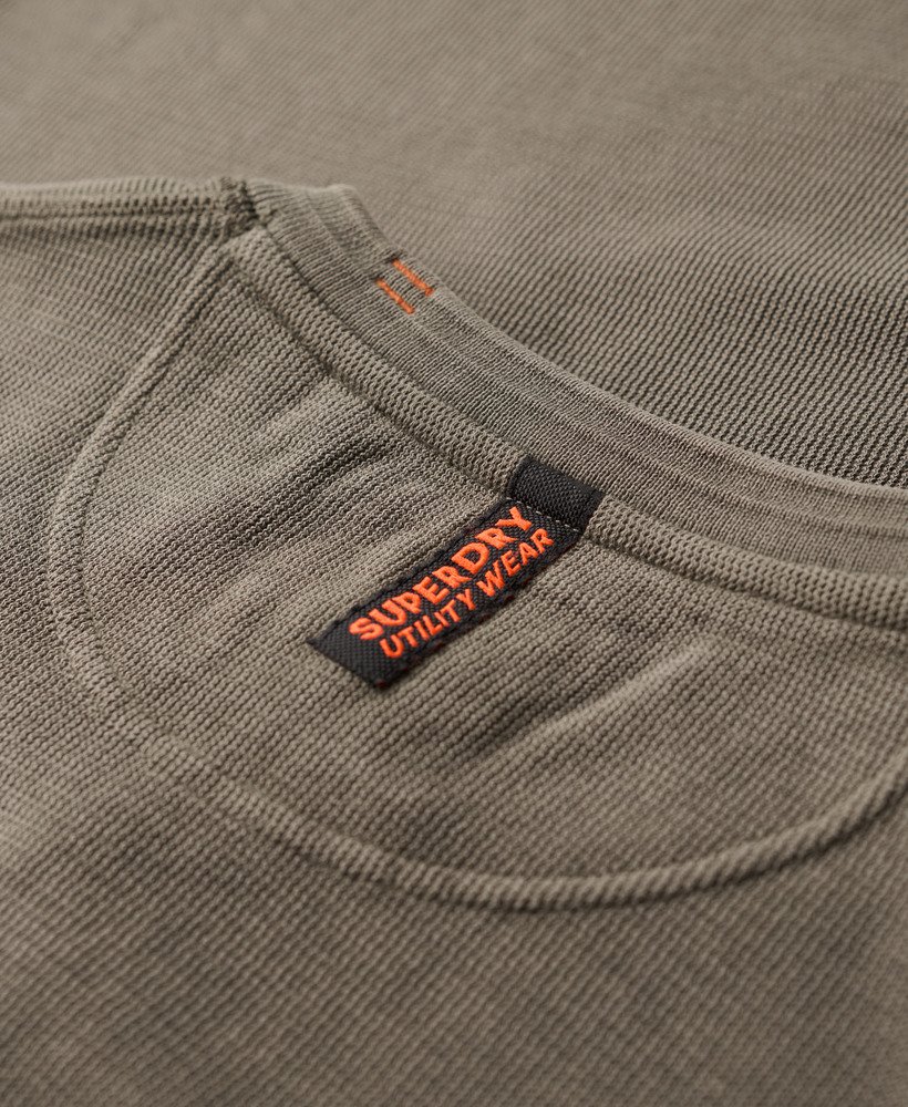 teksturowany top w stylu vintage w kolorze morelowego brązu