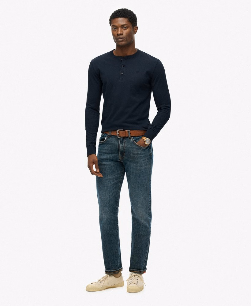 Klasyczny, niezbędny top Henley