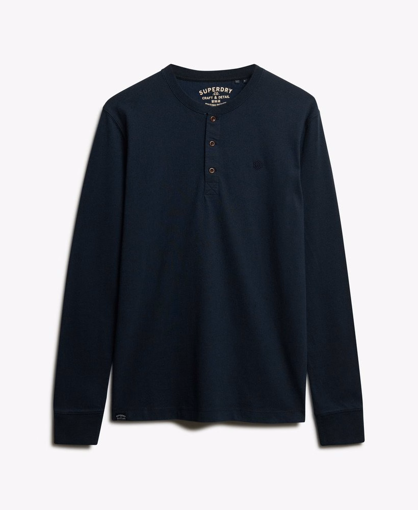 Klasyczny, niezbędny top Henley
