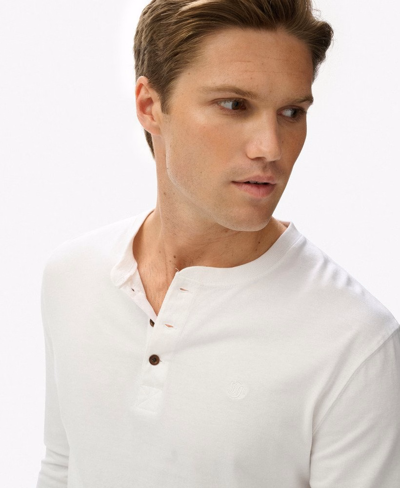 Klasyczny, niezbędny top Henley