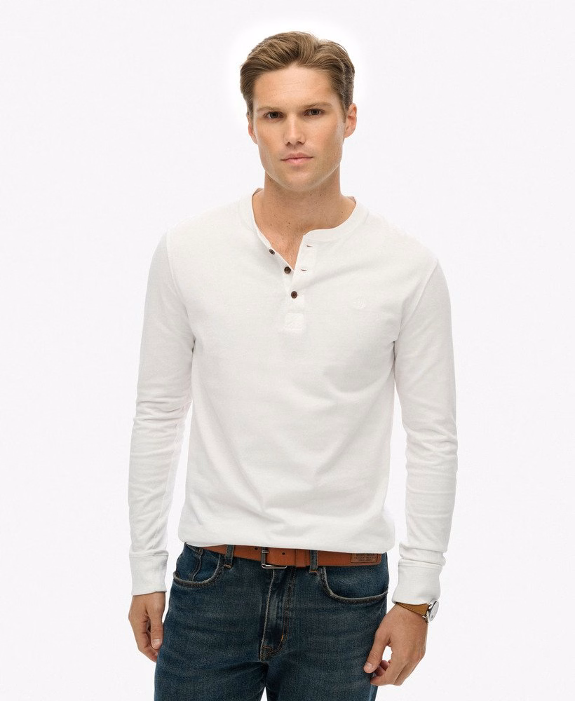 Klasyczny, niezbędny top Henley