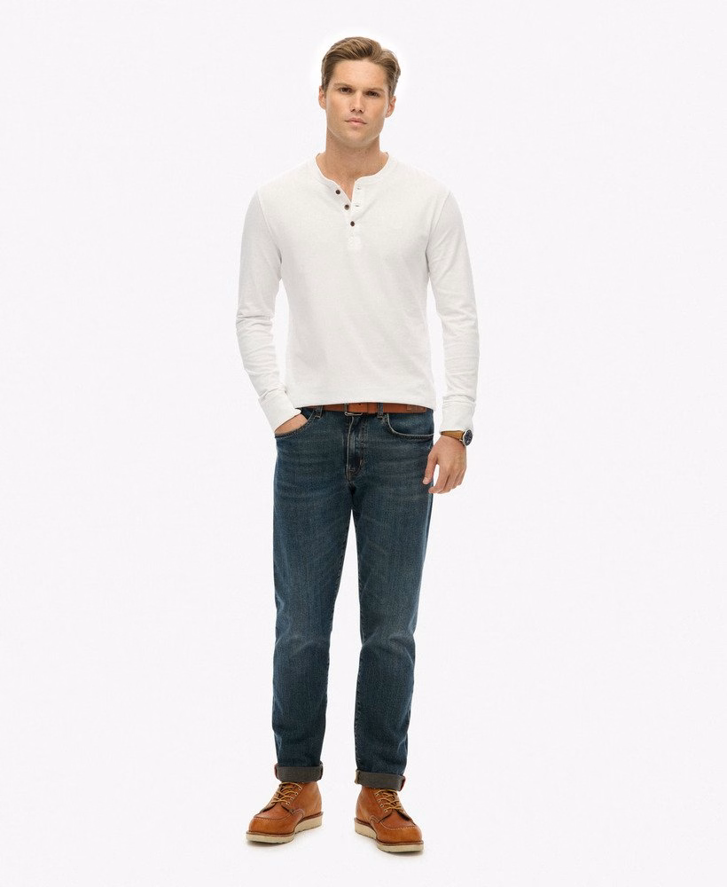 Klasyczny, niezbędny top Henley