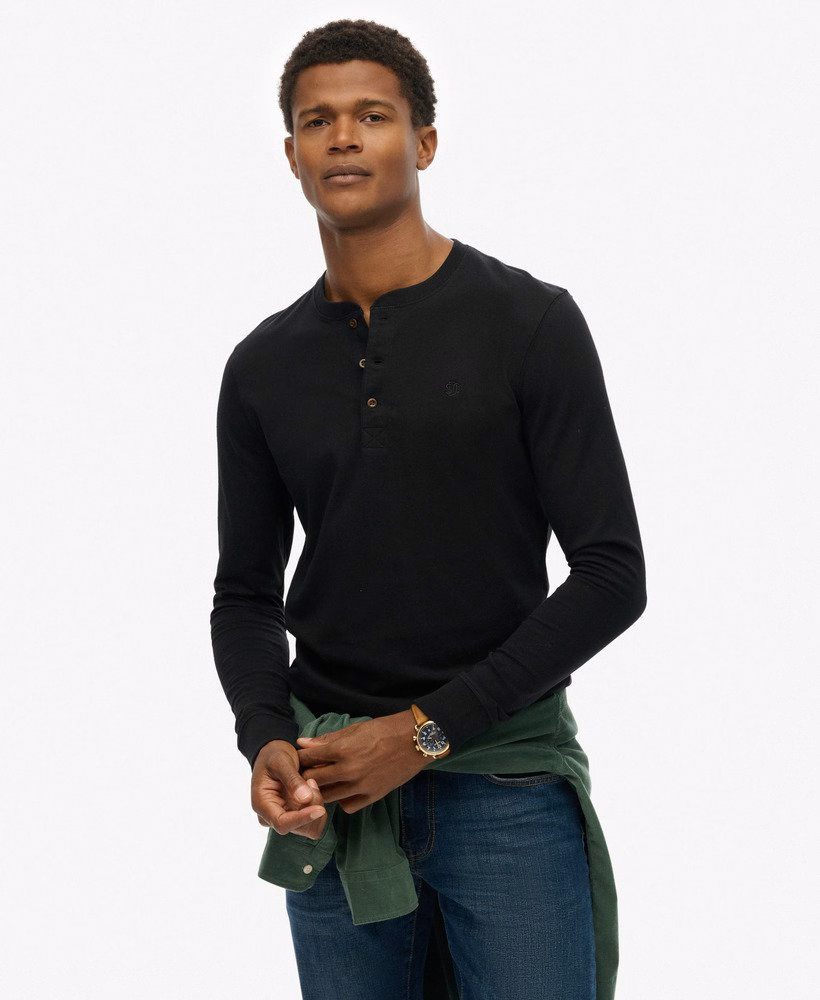 Klasyczny, niezbędny top Henley