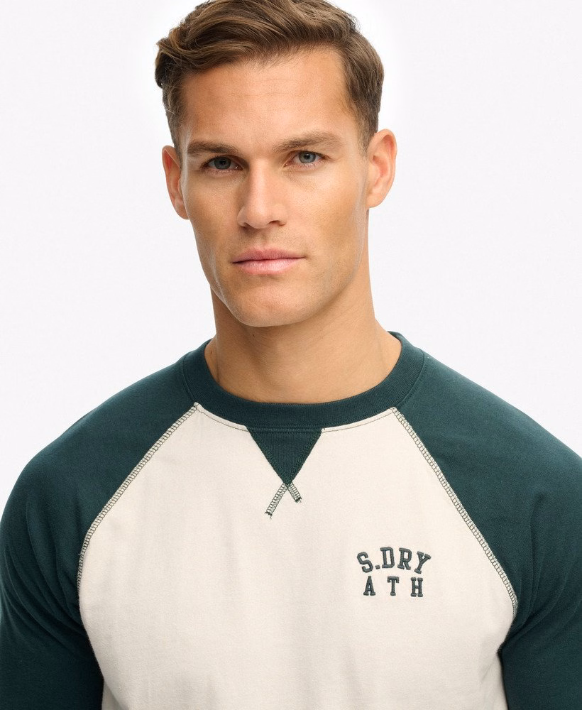 Klasyczny sportowy top baseballowy