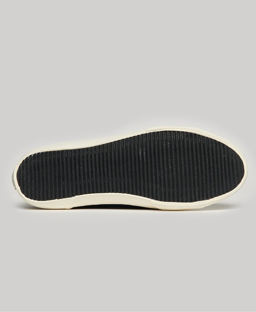 klasyczne trampki vegan low pro w kolorze granatowym