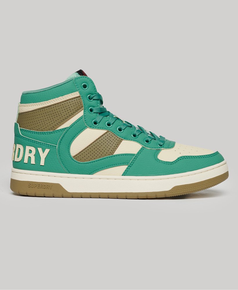 wysokie trampki vegan jump w kolorze beryl green