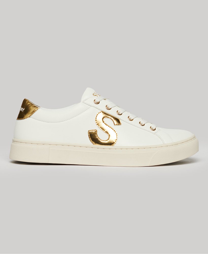 wegańskie buty do tenisa ziemnego w kolorze opticgold