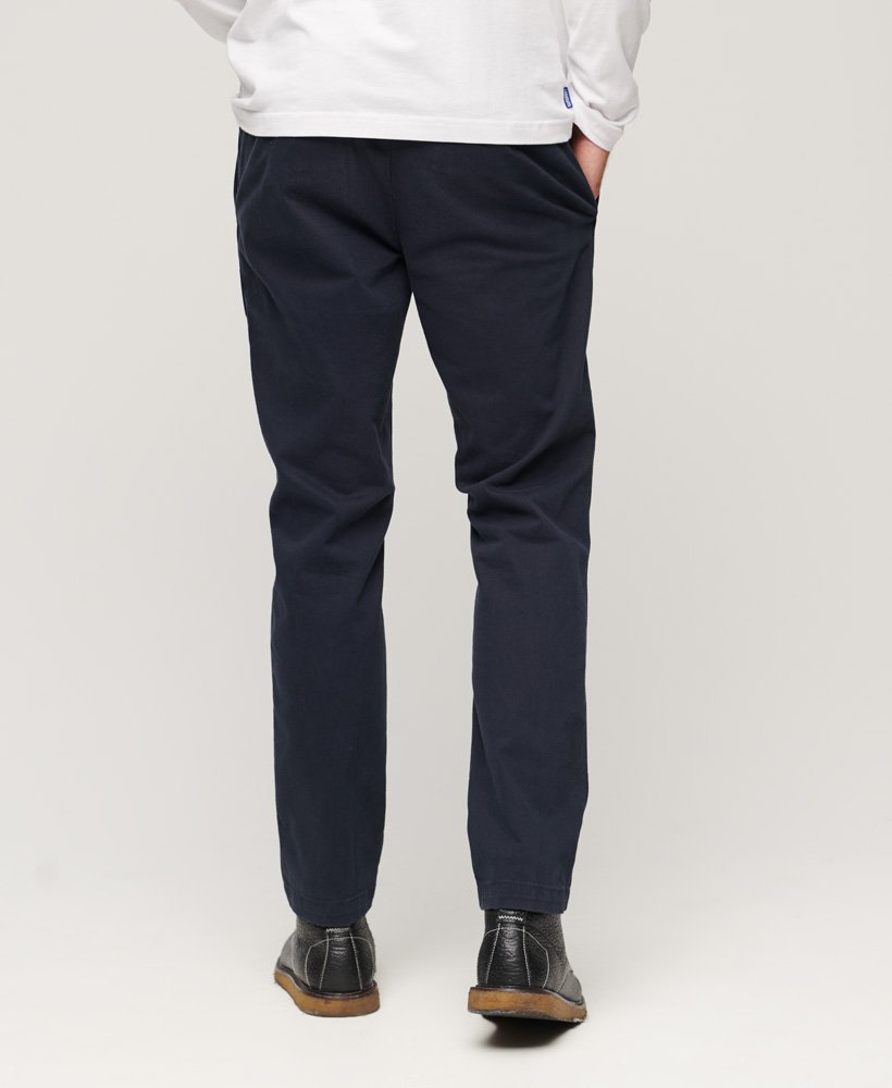 spodnie chino slim fit w kolorze eclipse navy