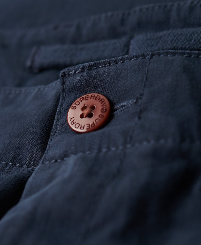 spodnie chino slim fit w kolorze eclipse navy