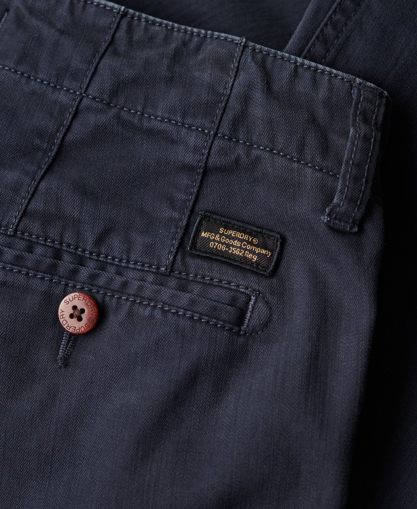 spodnie chino slim fit w kolorze eclipse navy
