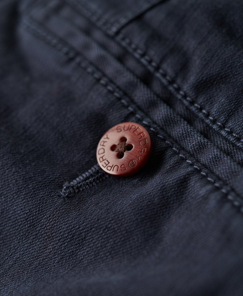 spodnie chino slim fit w kolorze eclipse navy