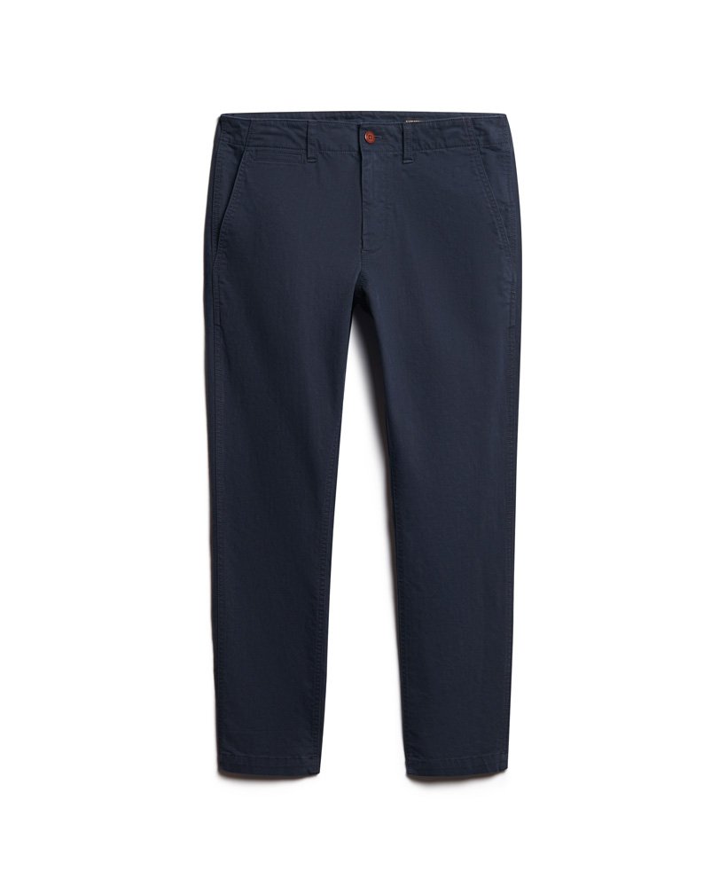 spodnie chino slim fit w kolorze eclipse navy