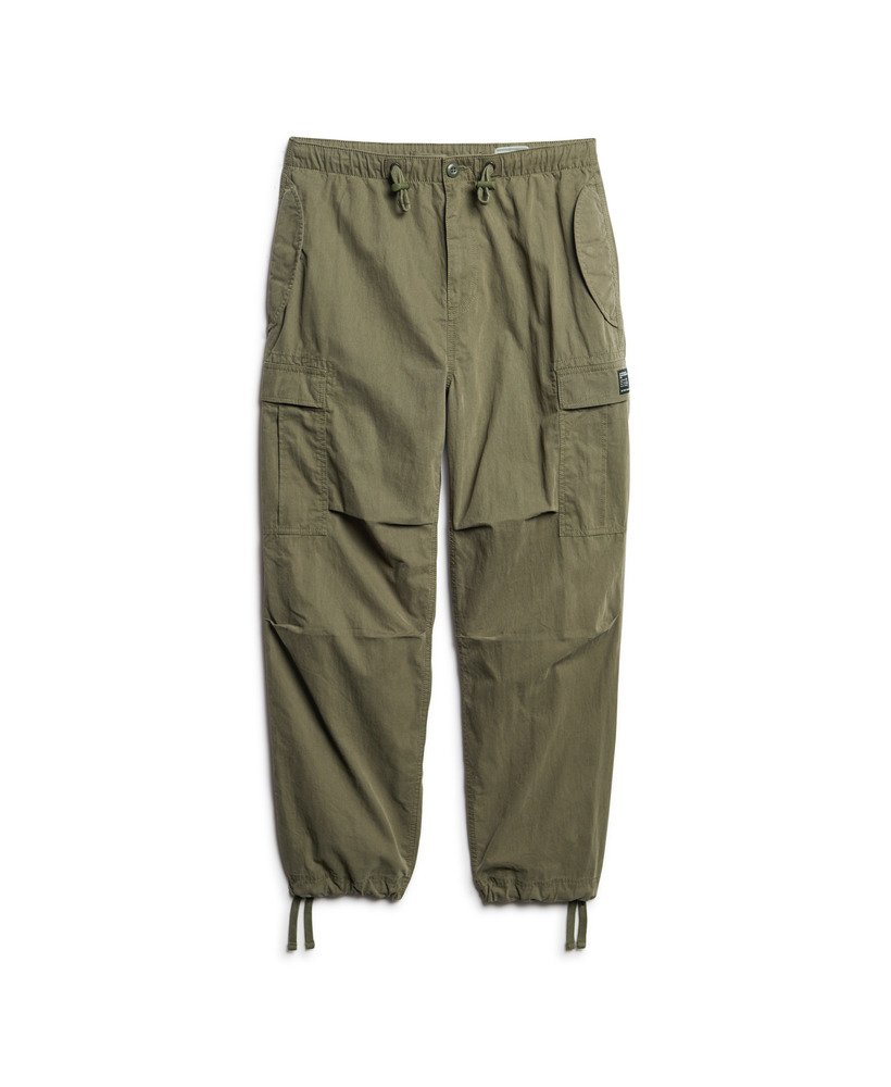 spodnie parachute grip w kolorze olive night