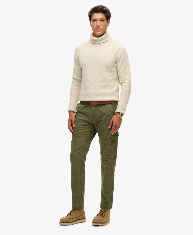 spodnie core cargo w kolorze autentycznego khaki