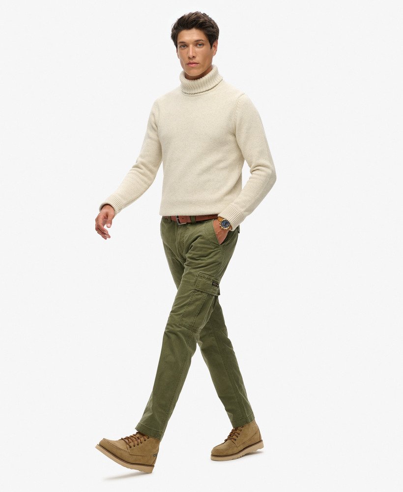 spodnie core cargo w kolorze autentycznego khaki