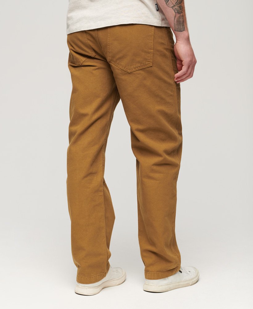 spodnie carpenter w kolorze denim co tobacco brown