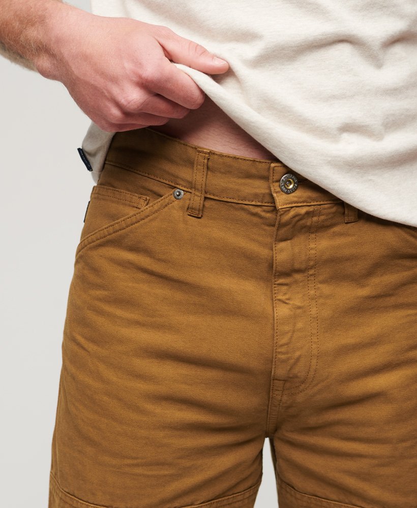 spodnie carpenter w kolorze denim co tobacco brown