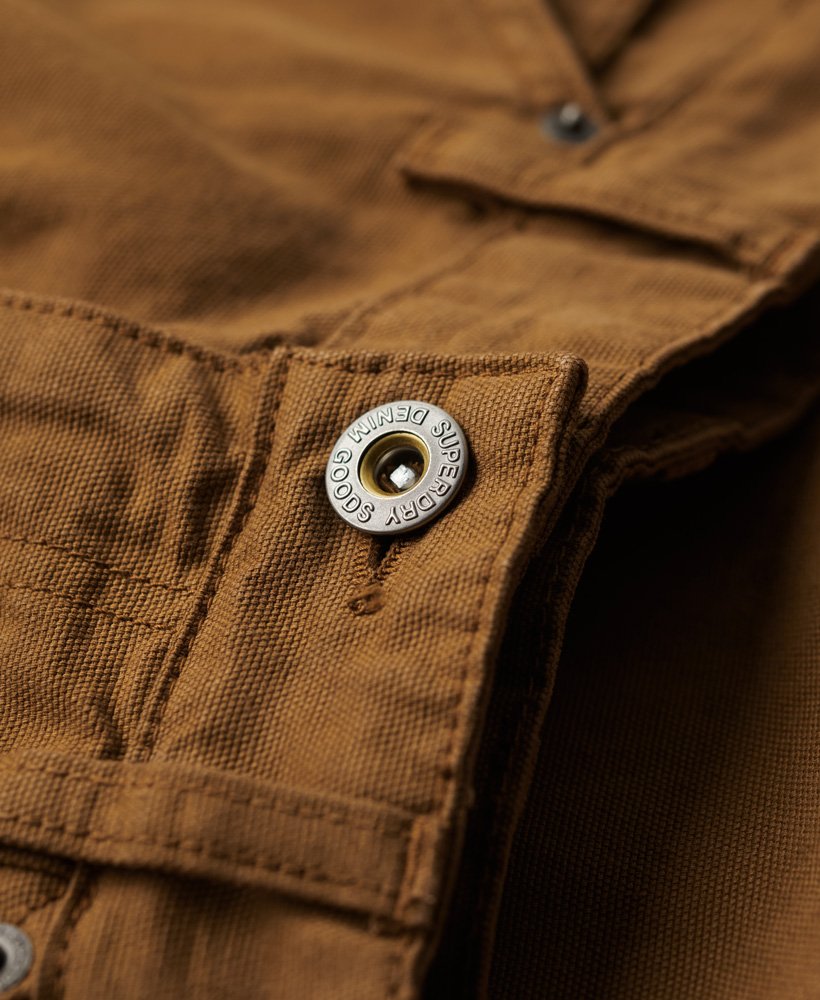 spodnie carpenter w kolorze denim co tobacco brown