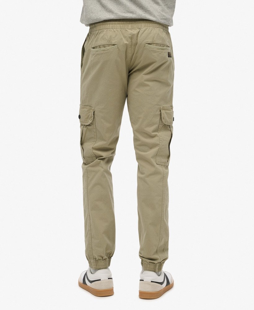 spodnie para cargo slim w kolorze jasnozielonym khaki