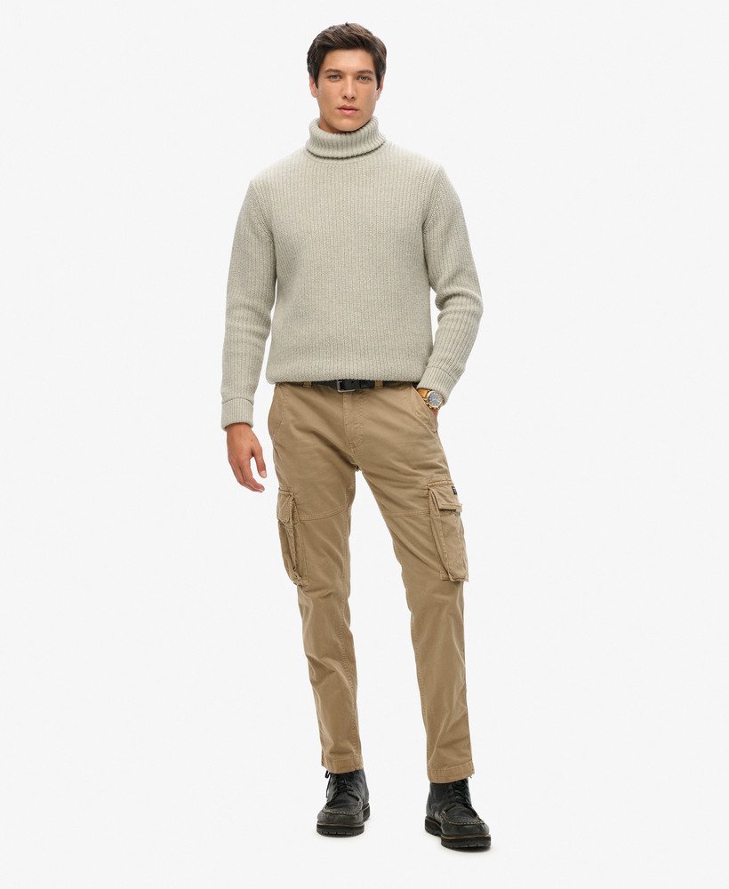 spodnie core cargo w kolorze khaki