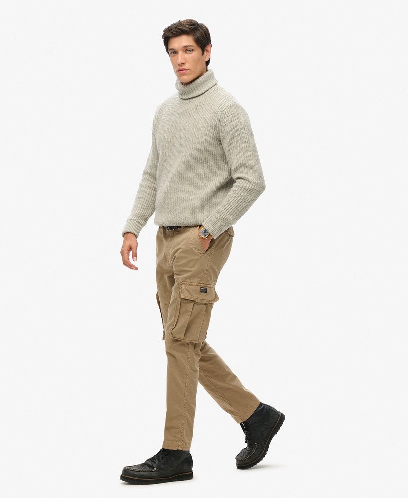spodnie core cargo w kolorze khaki
