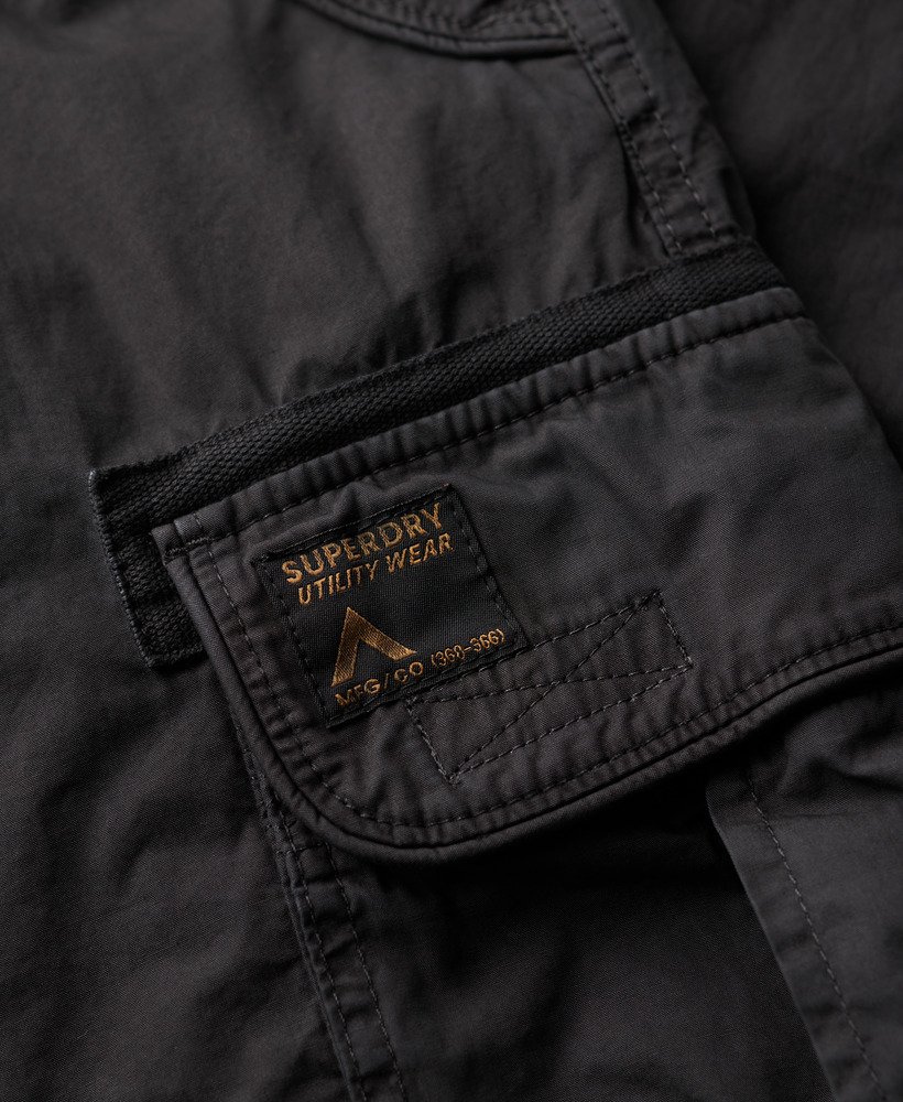 spodnie baggy parachute w kolorze blackboard