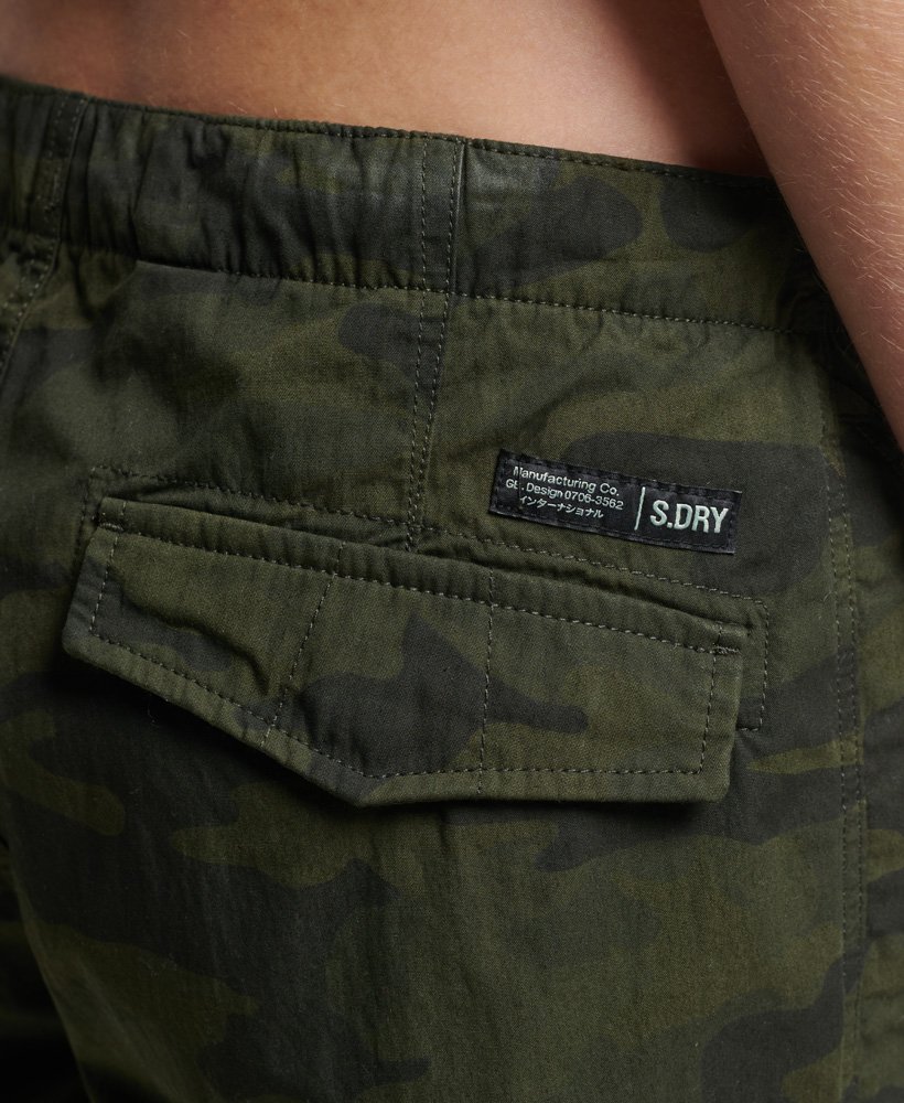 spodnie spadochronowe z bawełny organicznej w kolorze overdyed camo
