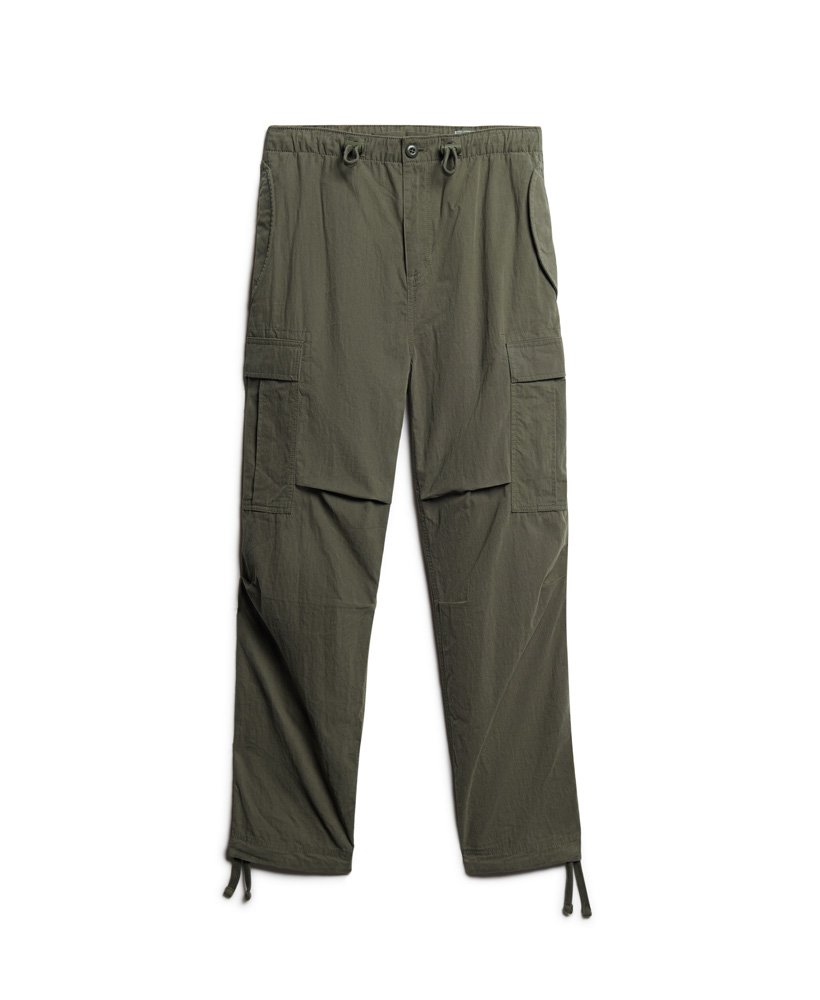spodnie parachute grip w kolorze olive night