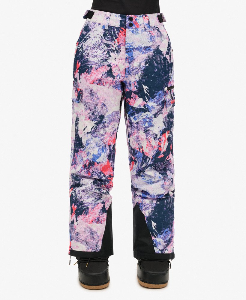 spodnie narciarskie ultimate rescue w kolorze mountain mesh purple