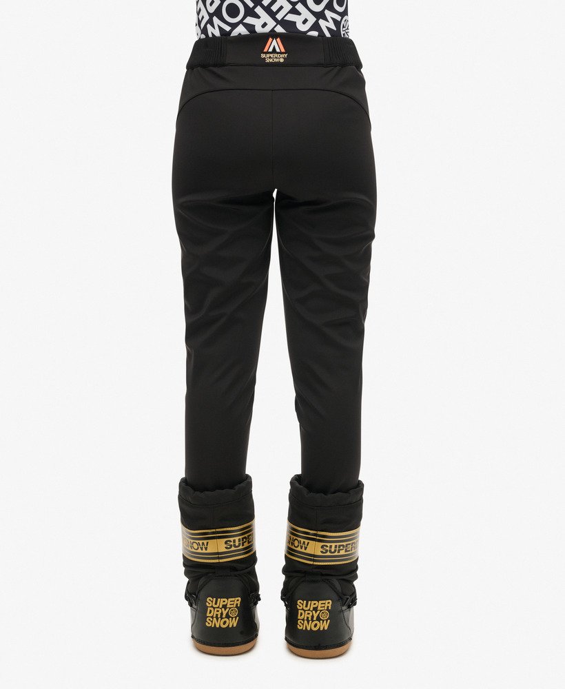 spodnie narciarskie ski luxe legging w kolorze czarnym