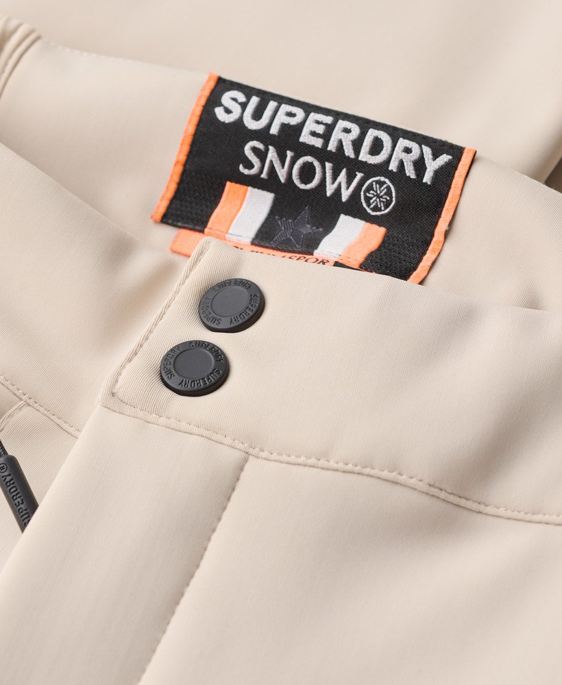 spodnie narciarskie ski luxe legging w kolorze złamanej szarości