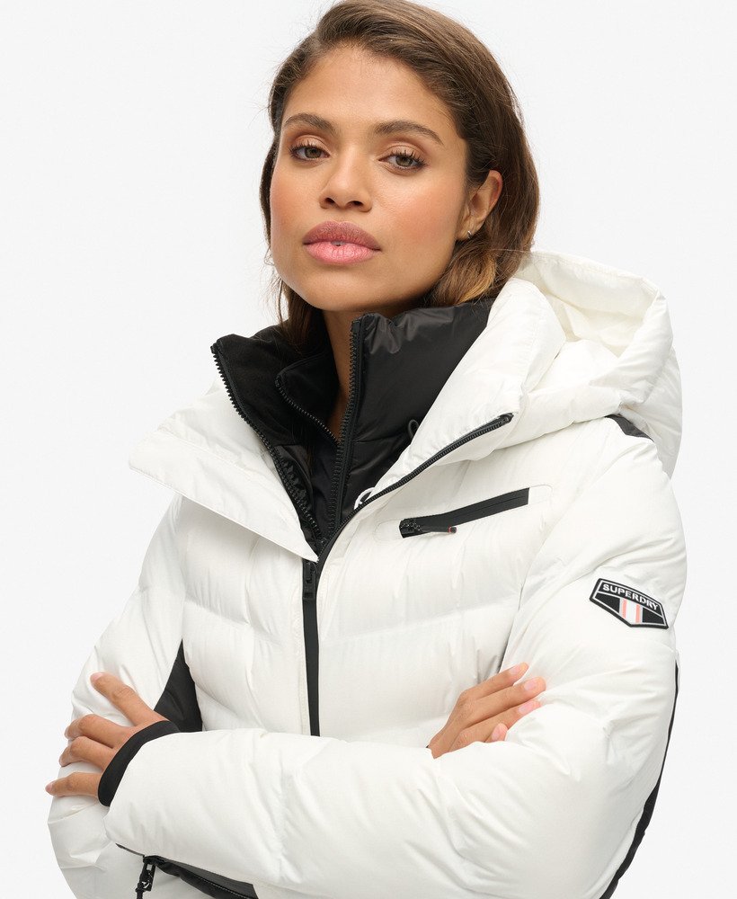 kurtka puchowa ski luxe w kolorze optic