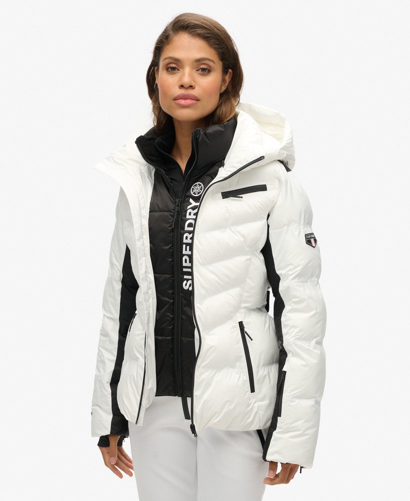 kurtka puchowa ski luxe w kolorze optic